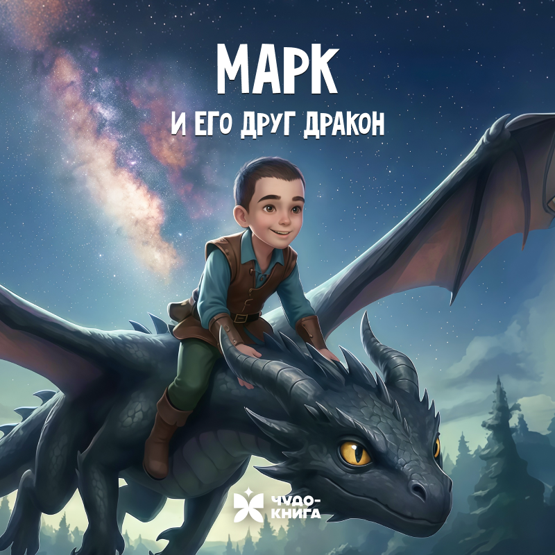 A boy and his dragon friend