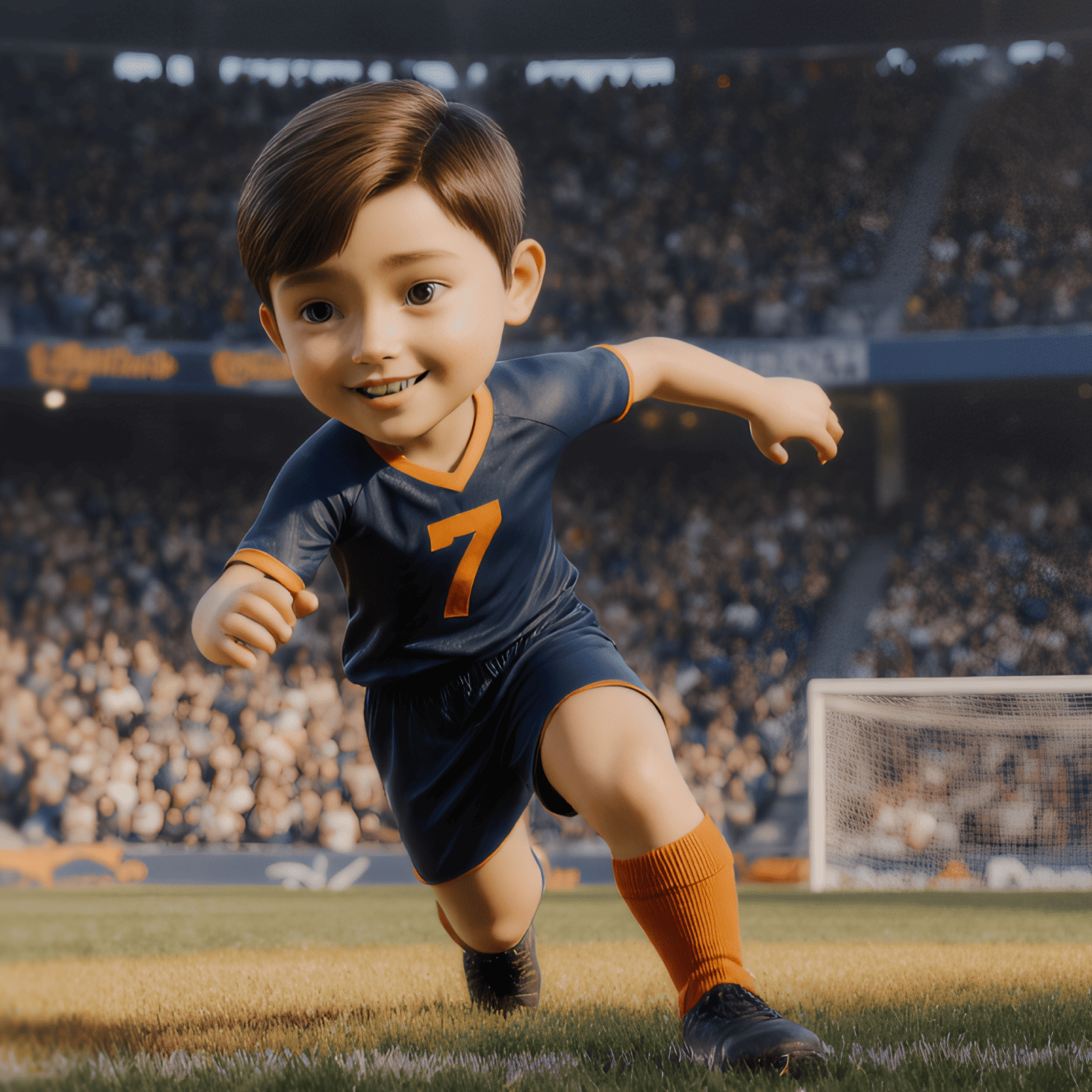 Мальчик и чемпионский дух