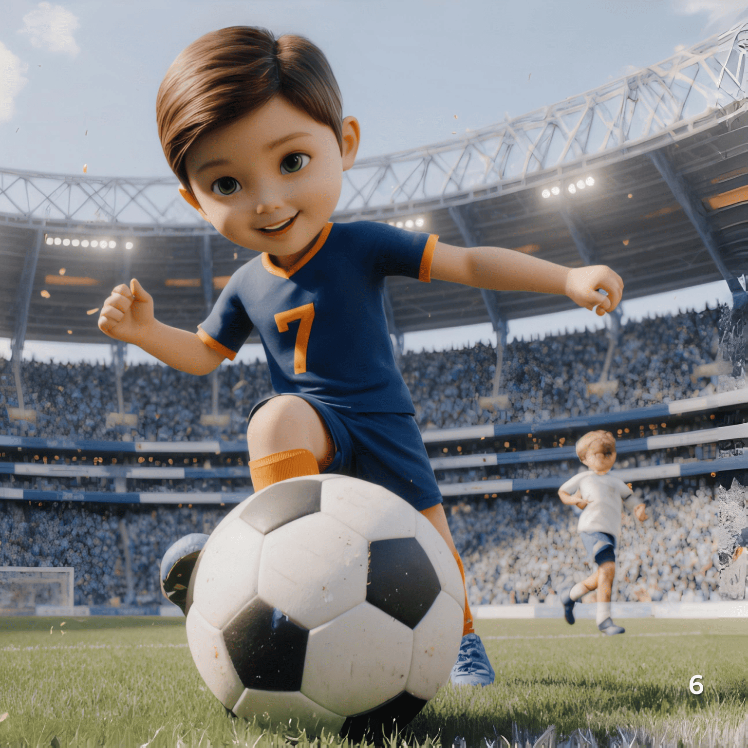 Мальчик и чемпионский дух