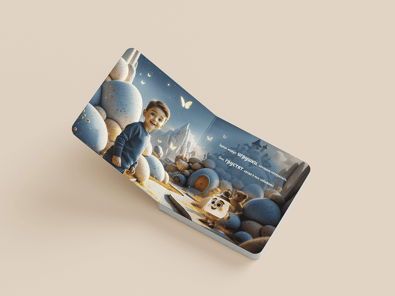 Мальчик и город потерявшихся игрушек