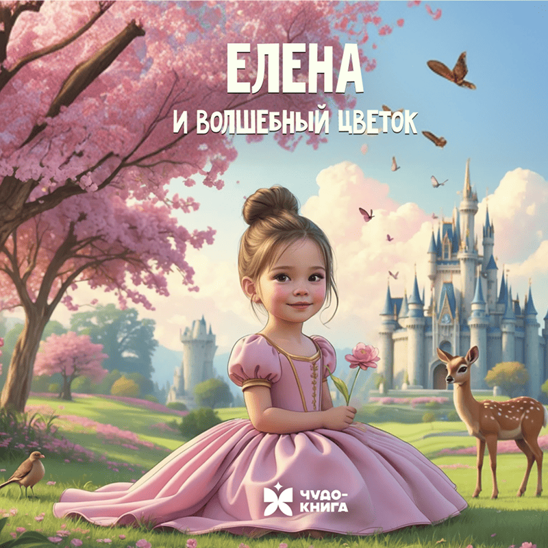 Девочка и волшебный цветок