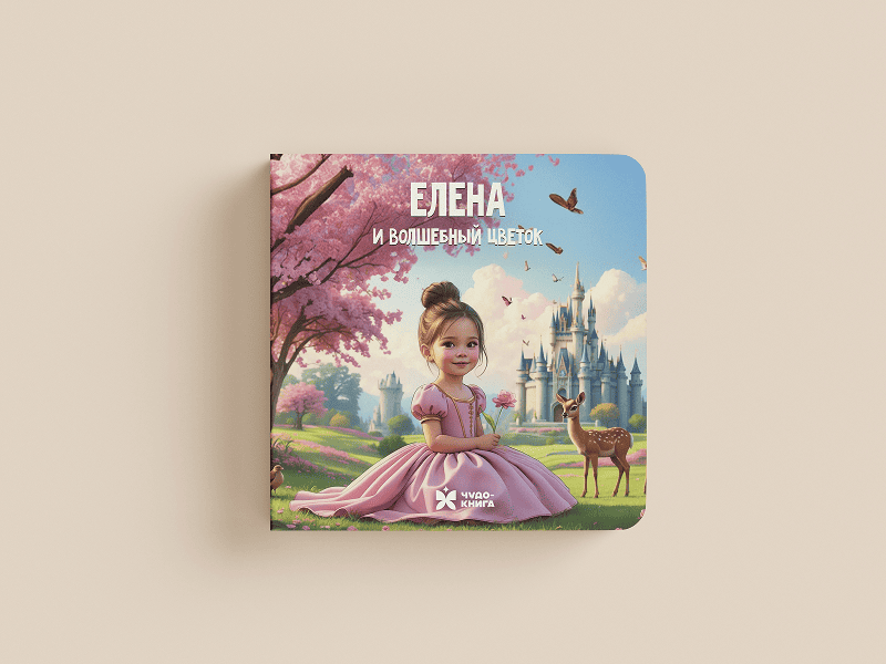 Девочка и волшебный цветок