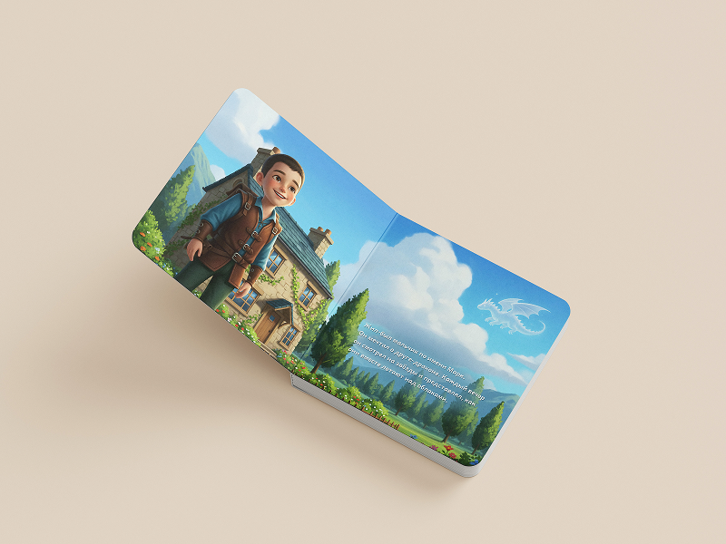 Мальчик и его друг дракон